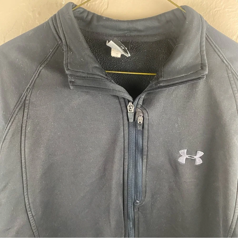 Under Armour Black Zip-up Jacket Men’s Large